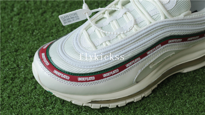 Undefeated X Nike Air Max 97 OG Triple White